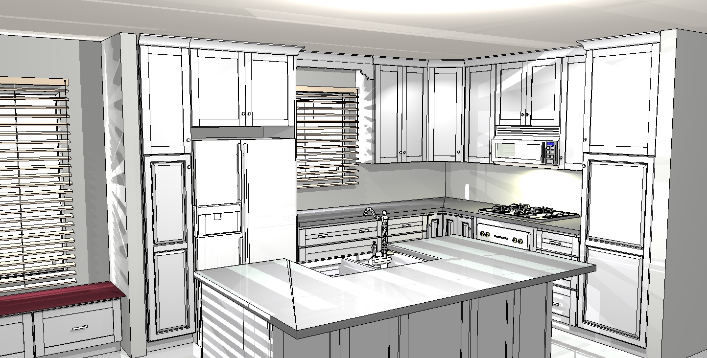 3rd Graphic of Rendering for a Customer